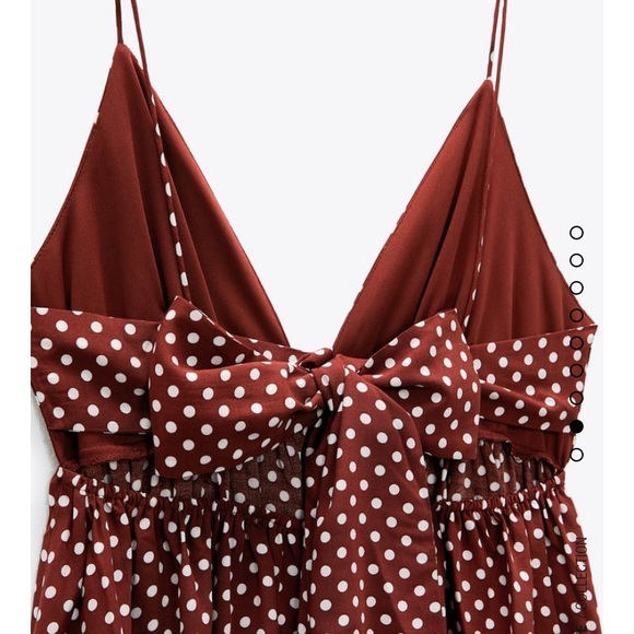 Zara Mirco Dot Mini Dress - Picture 6 of 9